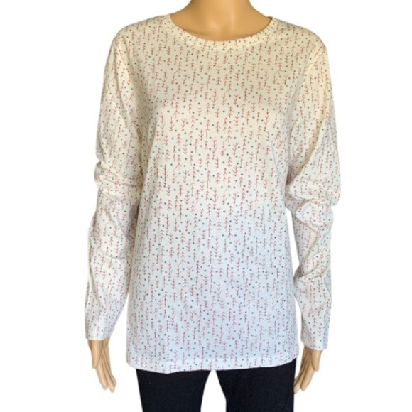Lands' End Tops - LANDSEND Women’s Long Sleeve Crew Neck Tee Shirt 100% Supima Cotton